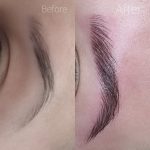 Soft Hair Stroke Eyebrow Transformation (Before and After)